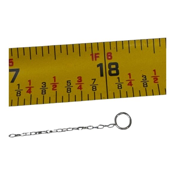 Sterling Silver Delicate Pearl Cluster Necklace Minimalist Elegant Design 18" - Picture 4 of 8